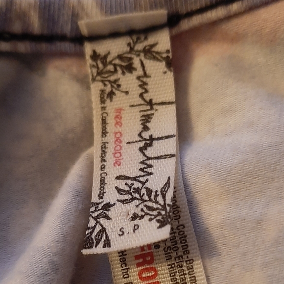 FREE PEOPLE Intimately Floral Multicolor Thong S - Picture 5 of 8